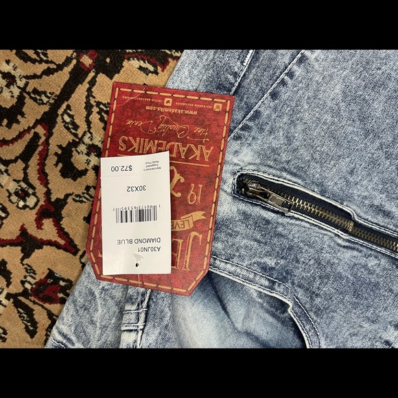 AKADEMIKS DENIM JEANS 30X32 - Picture 2 of 7